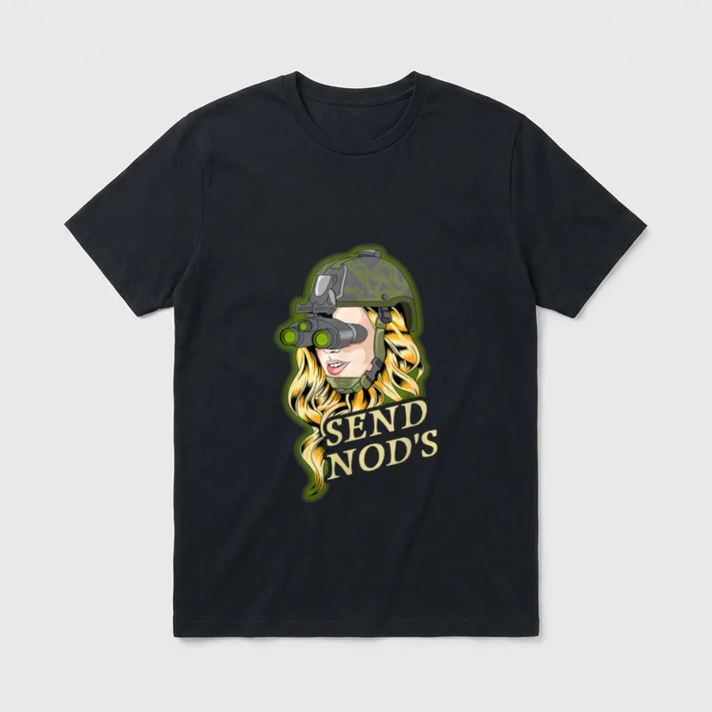 Military Tactical Night Vision T-Shirt – Classic T-Shirt in Black