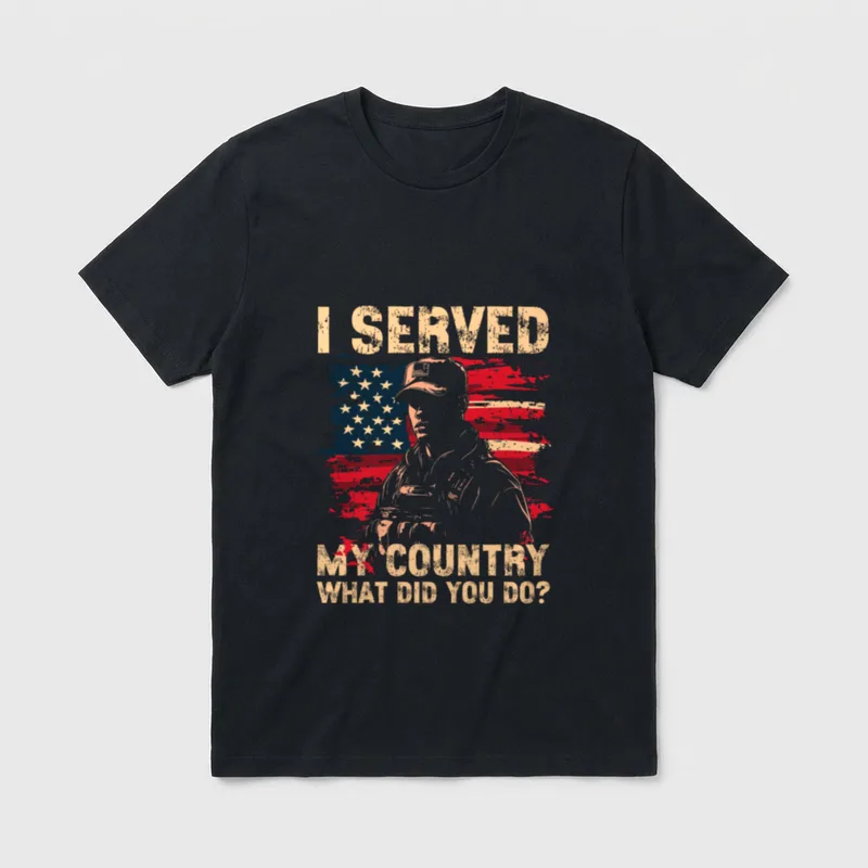 Military Veteran Appreciation T-Shirt – Classic T-Shirt in Black