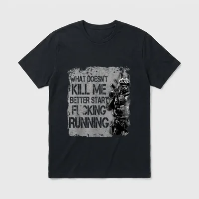 Veteran What Doesn T-Shirt – Classic T-Shirt in Black