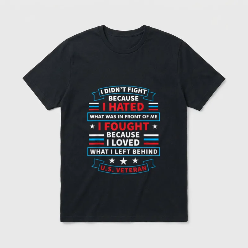 Veteran Didn T-Shirt – Classic T-Shirt in Black