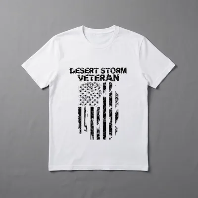 Gulf War Military Veteran T-Shirt – Classic T-Shirt in Black