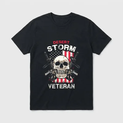 Operation Desert Storm Combat T-Shirt – Classic T-Shirt in Black