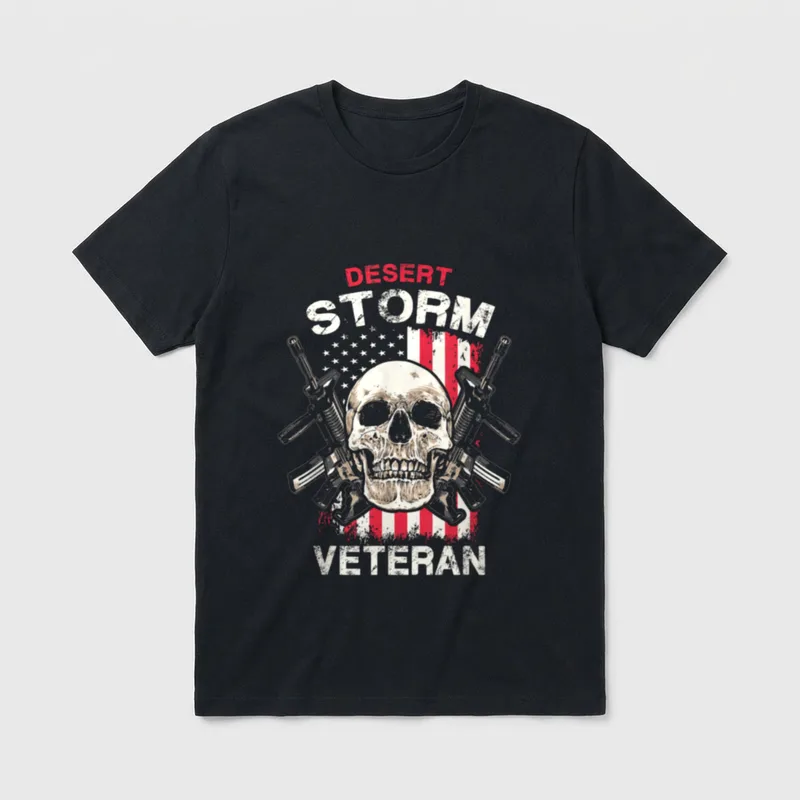 Operation Desert Storm Combat T-Shirt – Classic T-Shirt in Black