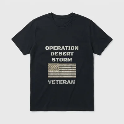 Operation Desert Storm Shirt T-Shirt – Classic T-Shirt in Black