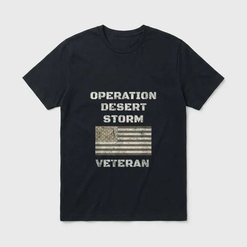 Operation Desert Storm Shirt T-Shirt – Classic T-Shirt in Black