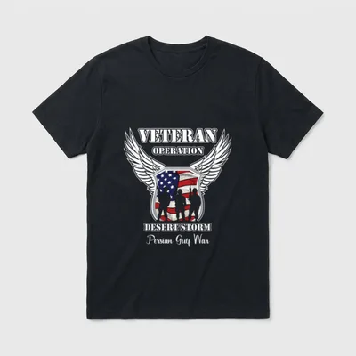 Operation Desert Storm Military T-Shirt – Classic T-Shirt in Black