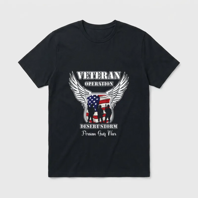 Operation Desert Storm Military T-Shirt – Classic T-Shirt in Black
