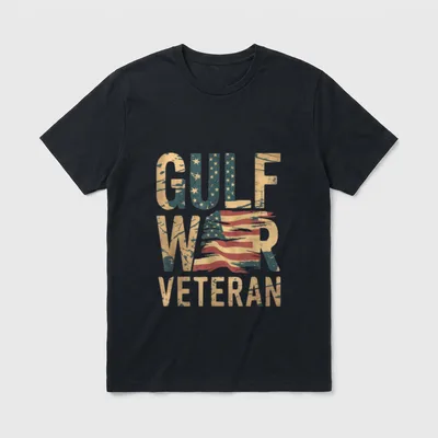 Gulf War Veteran Lightweight T-Shirt – Classic T-Shirt in Black