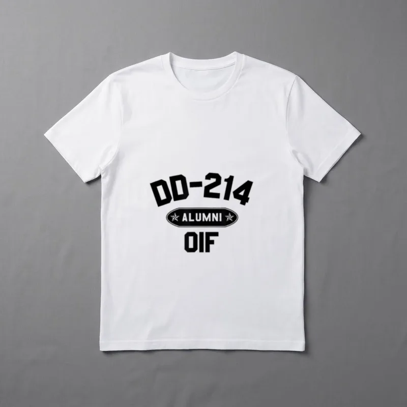 DD-214 Alumni Iraq Veteran T-Shirt – Classic T-Shirt in Black