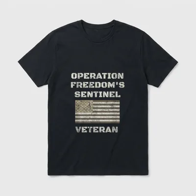 Operation Freedom Sentinel T-Shirt – Classic T-Shirt in Black