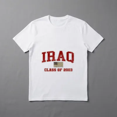 Iraq War Veteran Military Class T-Shirt – Classic T-Shirt in Black