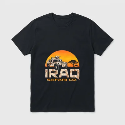 Iraq Veteran Safari Club T-Shirt – Classic T-Shirt in Black