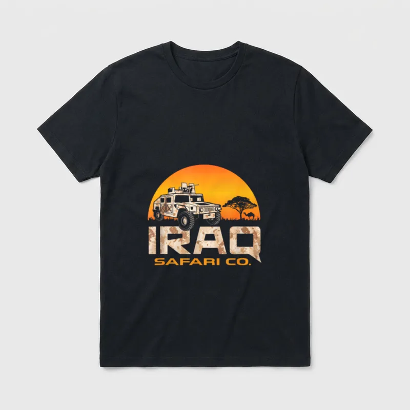 Iraq Veteran Safari Club T-Shirt – Classic T-Shirt in Black