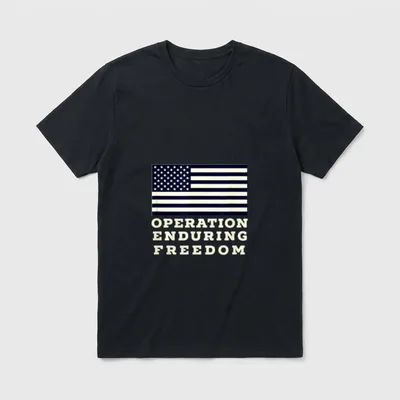 OEF Veteran Operation Enduring T-Shirt – Classic T-Shirt in Black
