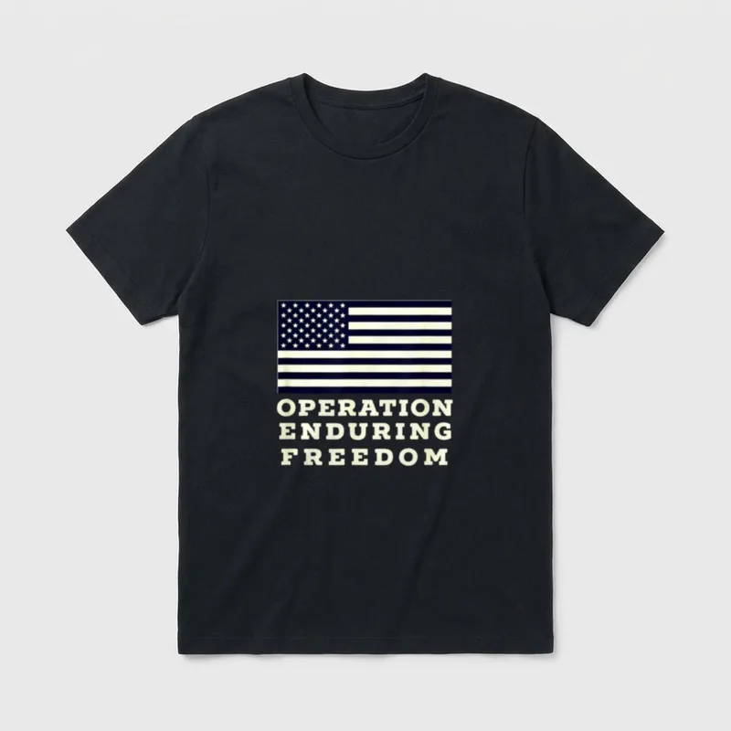 OEF Veteran Operation Enduring T-Shirt – Classic T-Shirt in Black