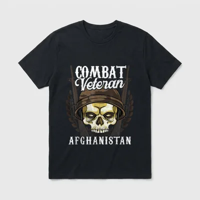 Proud Combat Vet T-Shirt – Classic T-Shirt in Black