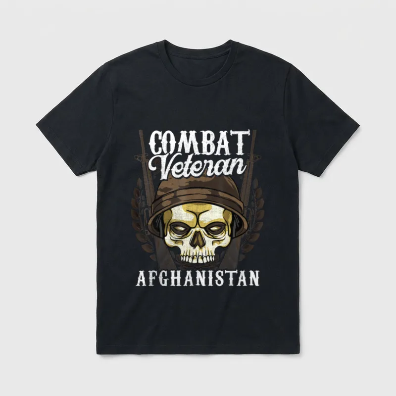 Proud Combat Vet T-Shirt – Classic T-Shirt in Black