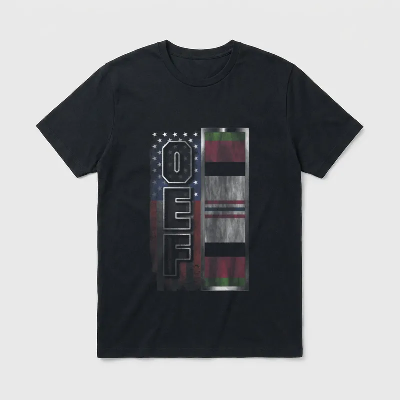 Operation Enduring Freedom Military T-Shirt – Classic T-Shirt in Black