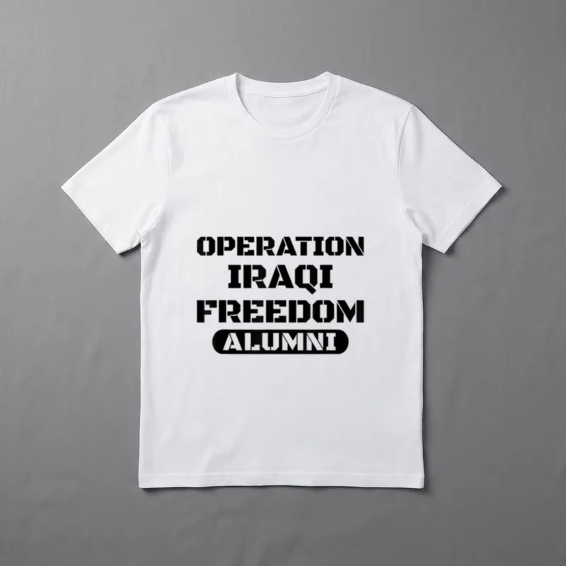 Iraq Veteran Operation Iraqi Freedom T-Shirt – Classic T-Shirt in Black