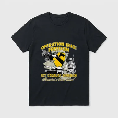 Operation Iraqi Freedom OIF Veteran T-Shirt – Classic T-Shirt in Black