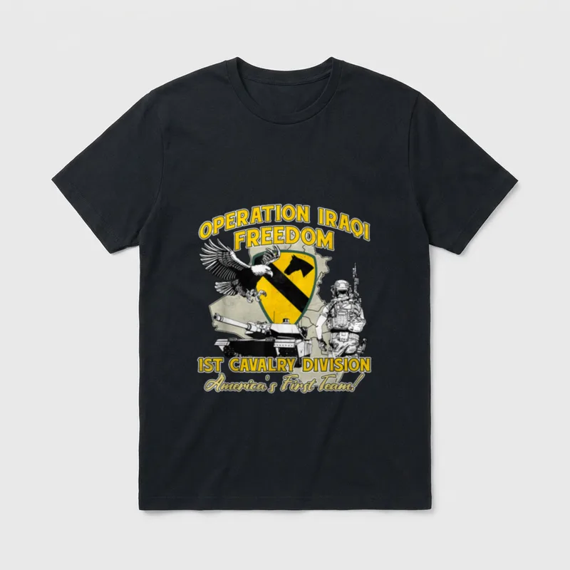 Operation Iraqi Freedom OIF Veteran T-Shirt – Classic T-Shirt in Black