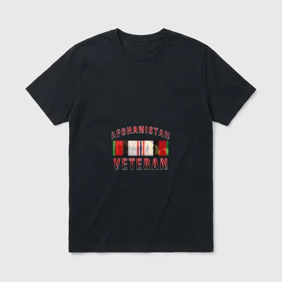 Afghanistan War Veteran Lightweight T-Shirt – Classic T-Shirt in Black