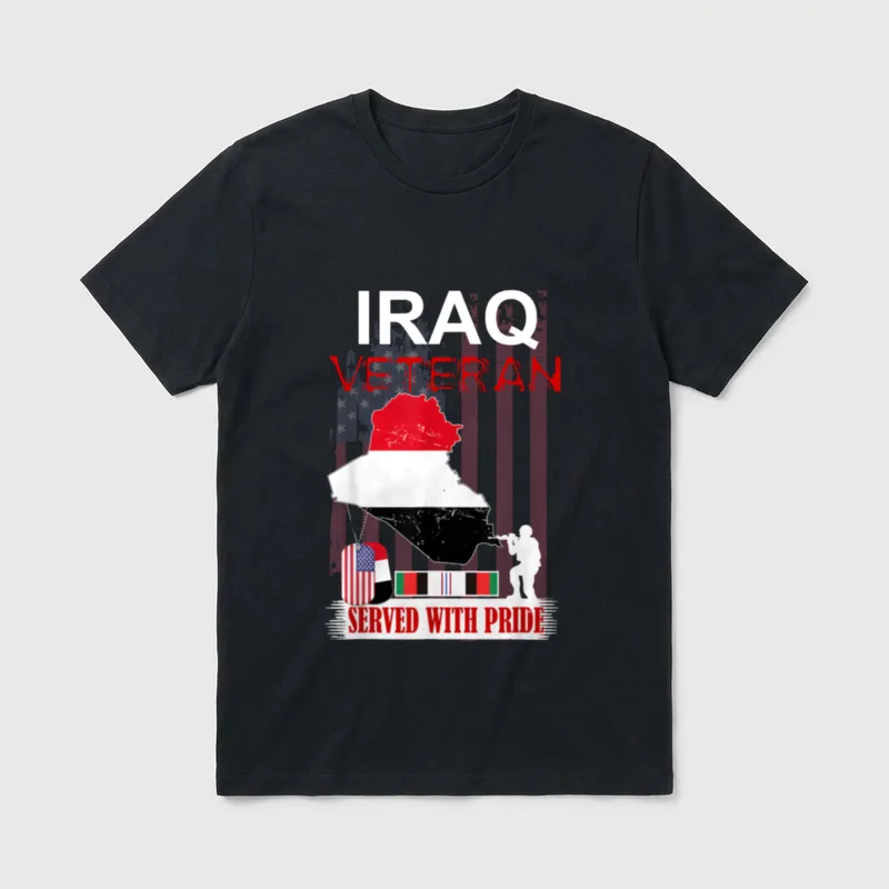Iraq Veteran Iraqi Operation Freedom Perfect T-Shirt – Classic T-Shirt in Black