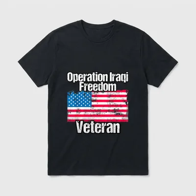 OIF Veteran Operation T-Shirt – Classic T-Shirt in Black