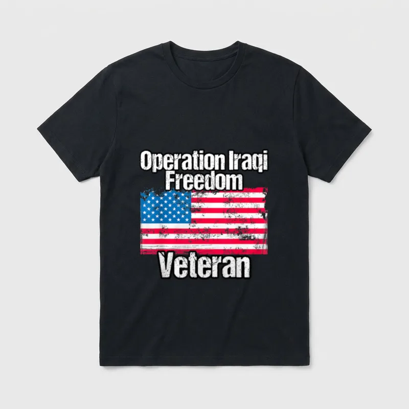 OIF Veteran Operation T-Shirt – Classic T-Shirt in Black