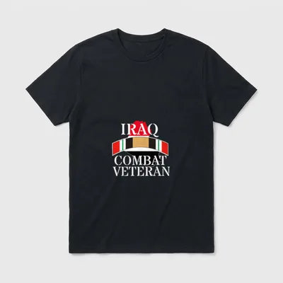 Military Veteran Operation Iraqi Freedom OIF T-Shirt – Classic T-Shirt in Black