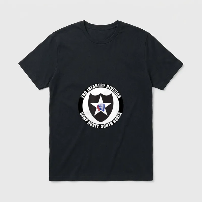 Camp Hovey Korea Army Veteran T-Shirt – Classic T-Shirt in Black