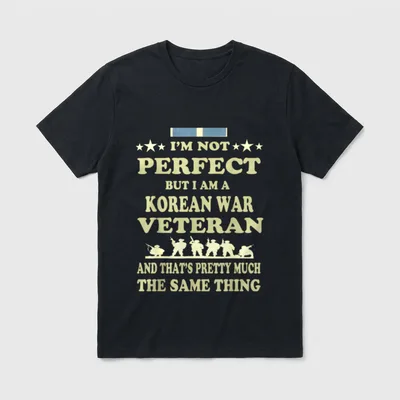 Korean Conflict Memorial Day T-Shirt – Classic T-Shirt in Black