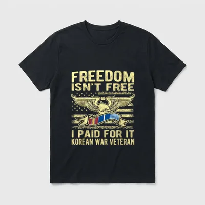 Freedom Isn't Free I Paid T-Shirt – Classic T-Shirt in Black