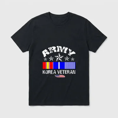Korean War Veteran Gift T-Shirt – Classic T-Shirt in Black