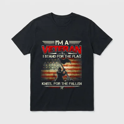 Military Veteran Memorial Respect T-Shirt – Classic T-Shirt in Black