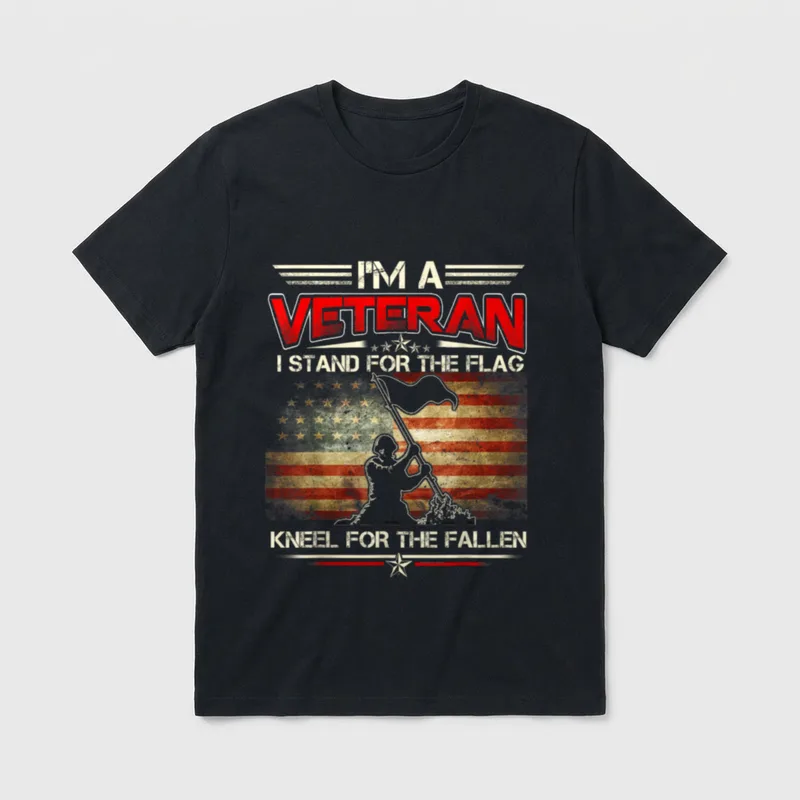 Military Veteran Memorial Respect T-Shirt – Classic T-Shirt in Black