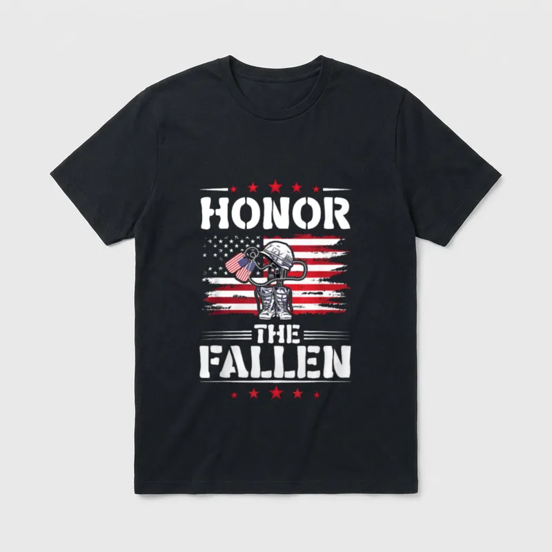 Military Combat Memorial Day T-Shirt – Classic T-Shirt in Black