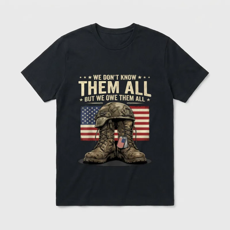 We Don't Know Them All T-Shirt – Classic T-Shirt in Black