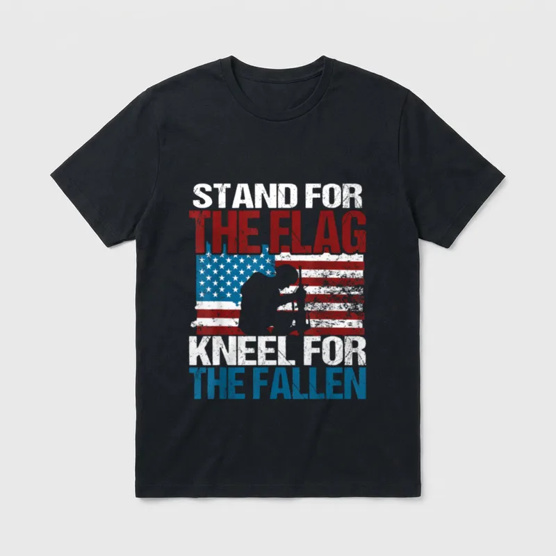 Veteran Memorial Flag T-Shirt – Classic T-Shirt in Black