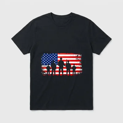 Memorial Day Veteran Appreciation T-Shirt – Classic T-Shirt in Black