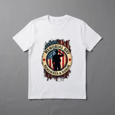 Remember Honor Veterans T-Shirt – Classic T-Shirt in Black