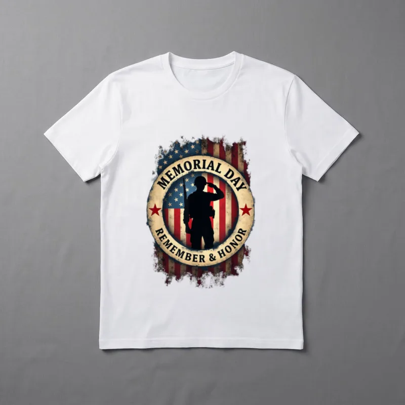 Remember Honor Veterans T-Shirt – Classic T-Shirt in Black