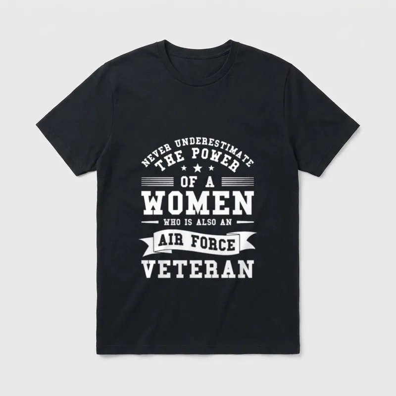 Also an Air Force Veteran T-Shirt – Classic T-Shirt in Black