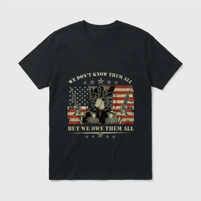 All Gave Some Veteran Memorial's Day T-Shirt – Classic T-Shirt in Black