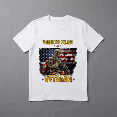 HONORE the FALLEN T-Shirt – Classic T-Shirt in Black