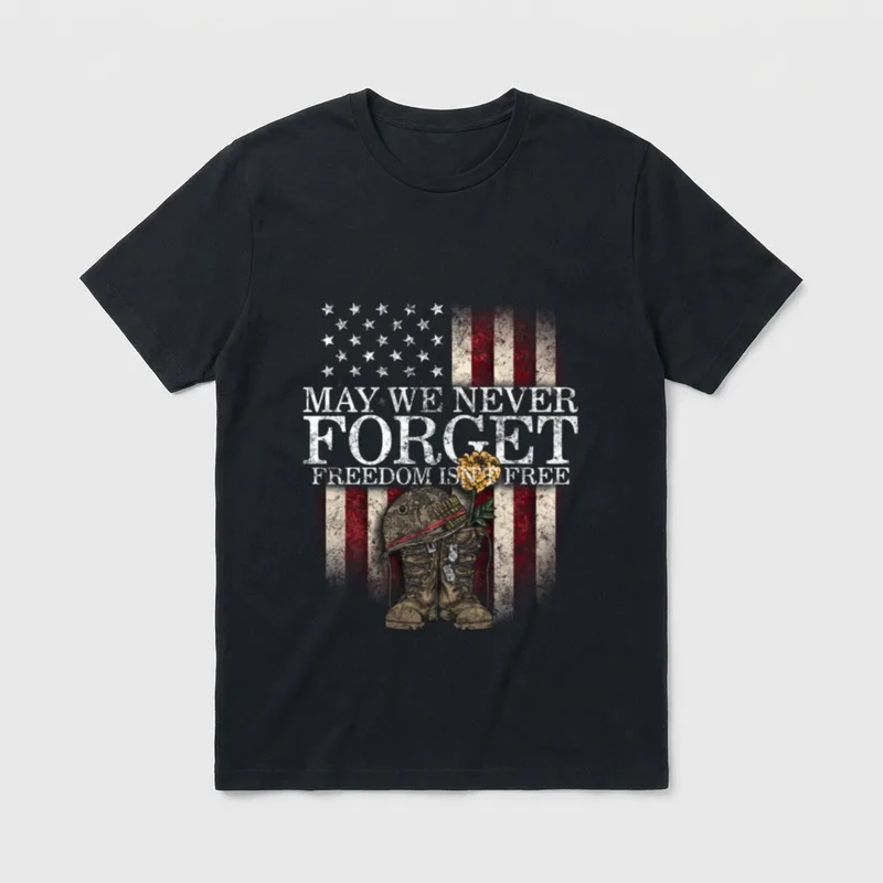 Free Veterans Day Veteran T-Shirt – Classic T-Shirt in Black