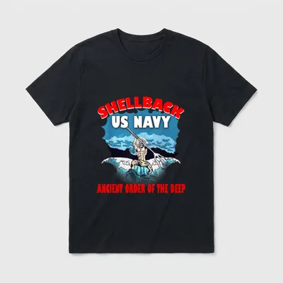 Shellback Navy Sailor T-Shirt – Classic T-Shirt in Black