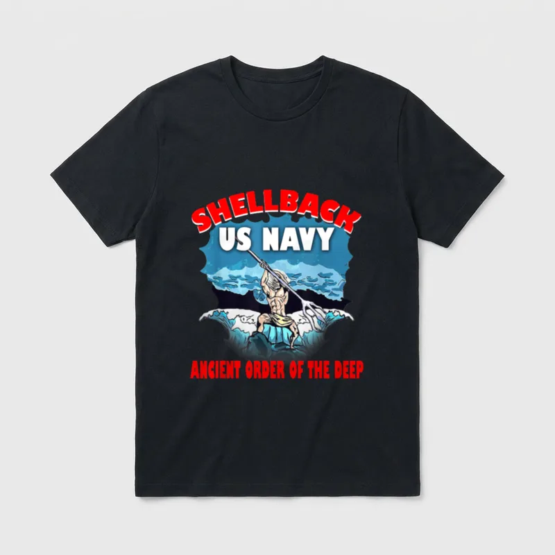 Shellback Navy Sailor T-Shirt – Classic T-Shirt in Black
