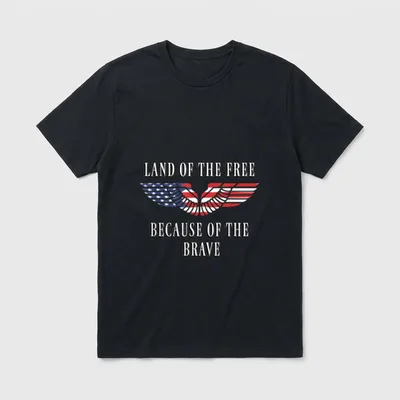Veteran Pride Patriotic T-Shirt – Classic T-Shirt in Black