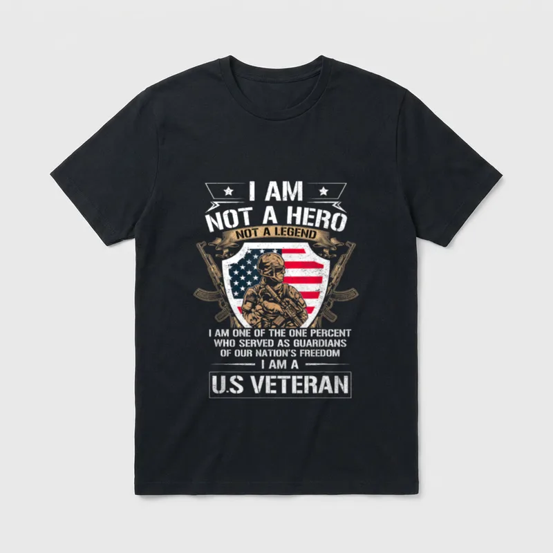 US Veteran Military Pride T-Shirt – Classic T-Shirt in Black